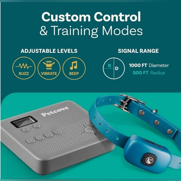 Wireless Dog Fence System & Remote Training Collar - Picture 3 of 10